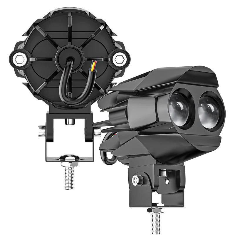 💡 Dvobarvni LED žaromet za motocikle