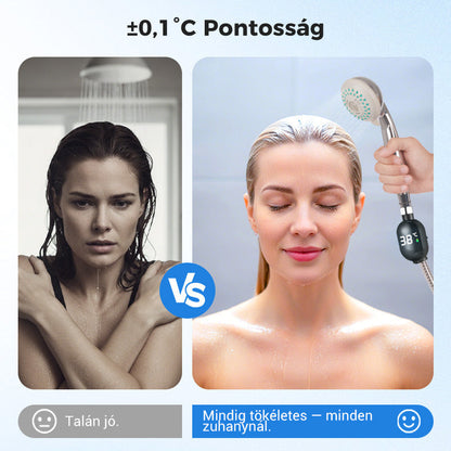 🔥🔥2+2 gratis🚿💡 Prikaz temperature tuša – spremljanje vode v realnem času, preprečevanje opeklin!🌡️✅ Termometer za vir vode – pametni LED zaslon, varno kopanje za družino!  En kos
