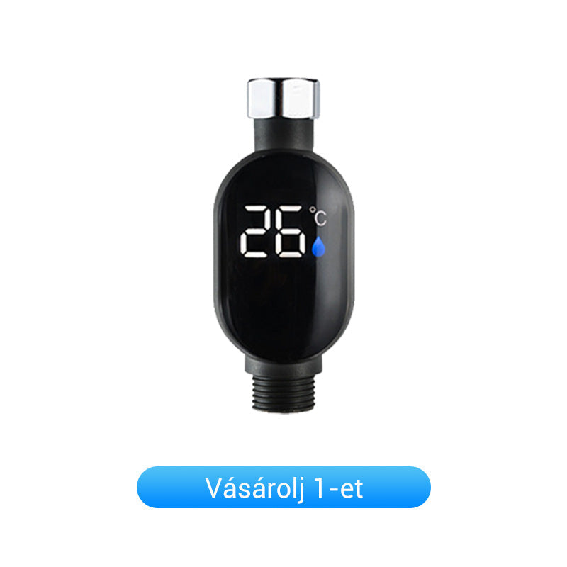 🔥🔥2+2 gratis🚿💡 Prikaz temperature tuša – spremljanje vode v realnem času, preprečevanje opeklin!🌡️✅ Termometer za vir vode – pametni LED zaslon, varno kopanje za družino!  En kos