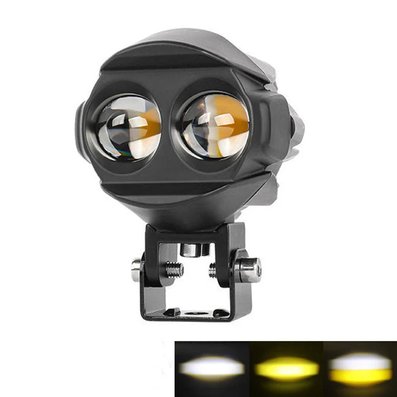 💡 Dvobarvni LED žaromet za motocikle