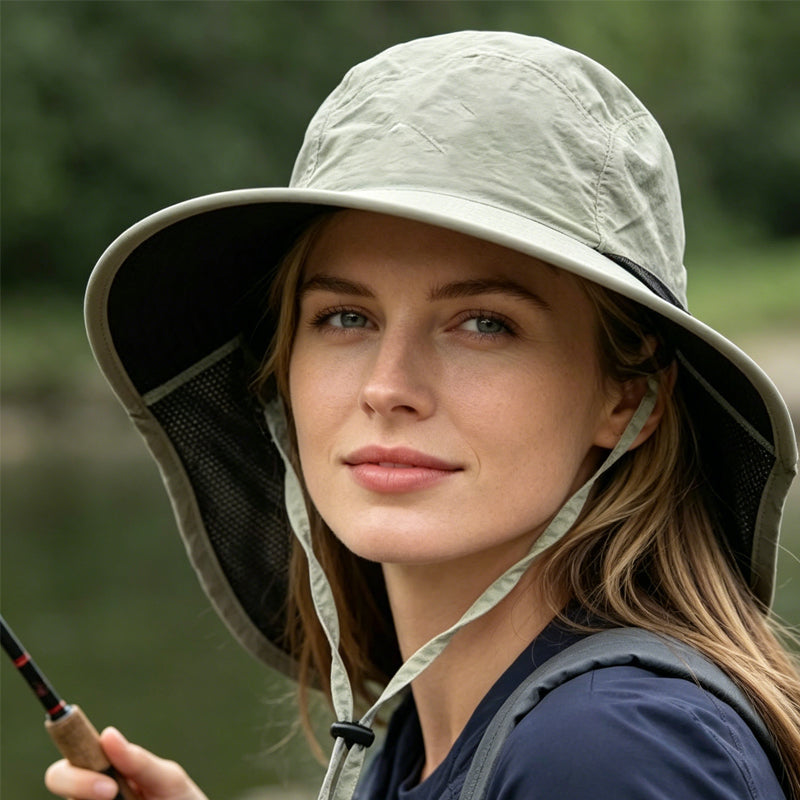 🧢 ZDAJ 50 % POPUSTA! 🌞 Unisex zložljiva kapa – zaščita pred soncem UPF 50+ in zračna – nastavljiva in zložljiva za uporabo na prostem 🏕️