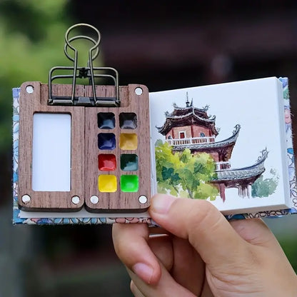 🎨PocketArtist potovalni komplet akvarelnih barv