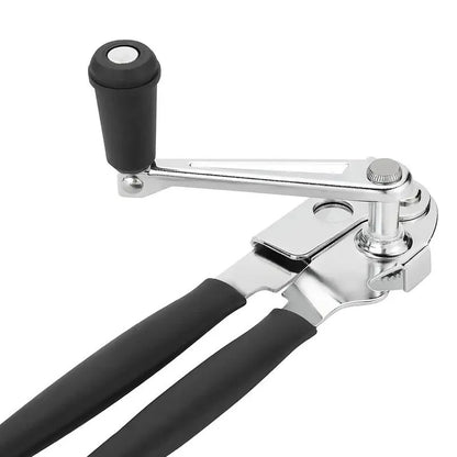 Ergonomična ročna odpirač za konzerve z 360° vrtljivim ročajem