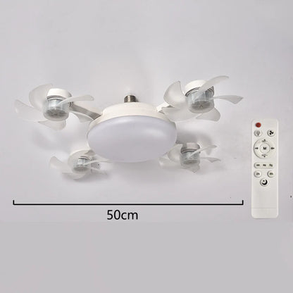 💧Osvetlitev in poletna hladnost: LED luči + daljinski upravljalnik + stropni ventilator💡