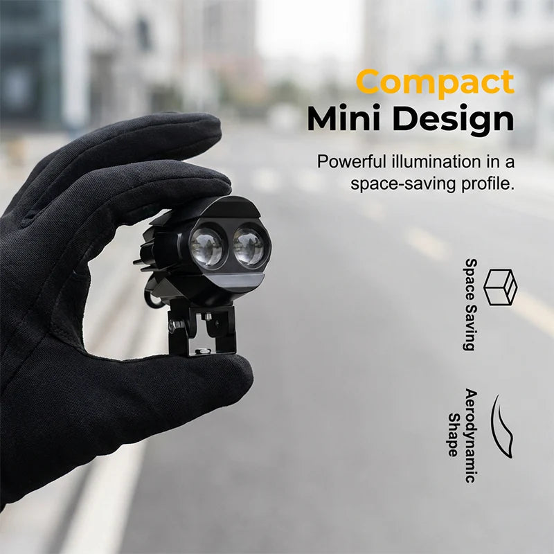 💡 Dvobarvni LED žaromet za motocikle
