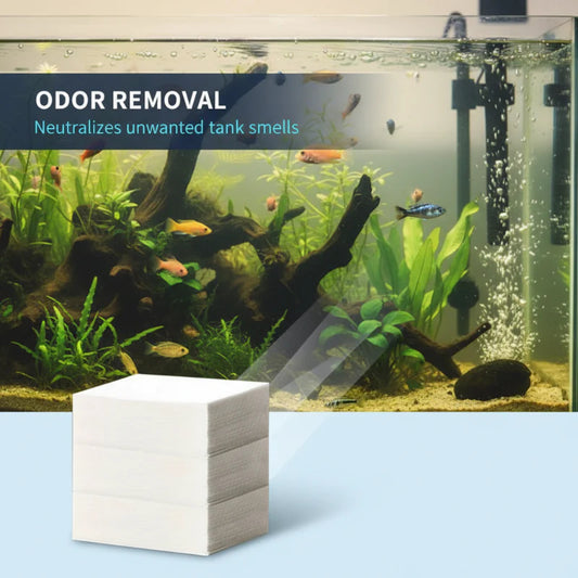 🐟 ČISTILNI ROBČKI ZA AKVARIJ: 24 ur kristalno čiste vode + odstranjevanje vonjav! 🌊 Varno za ribe in rastline 🌿🔮
