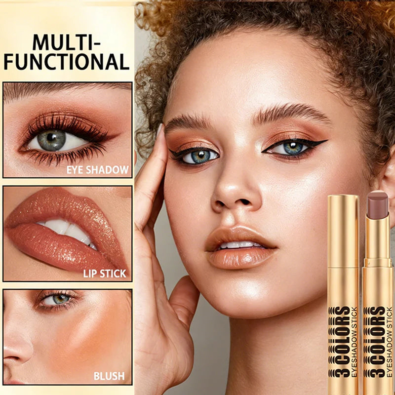 💄1+1 gratis 💥Gradientno senčilo za oči - vodoodporna ukrivljena konica ✨