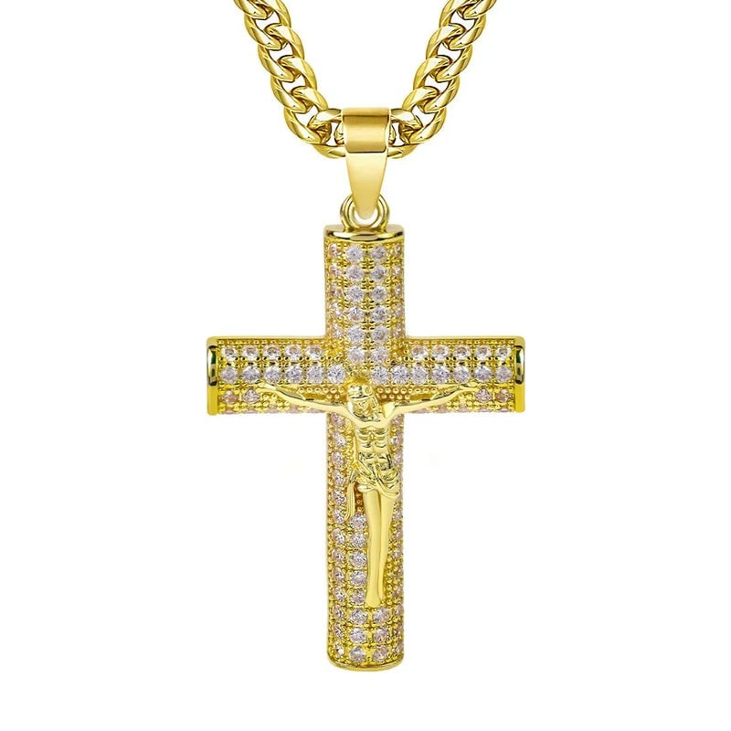 ✝️Ogrlica z obeskom Jezusovega križa