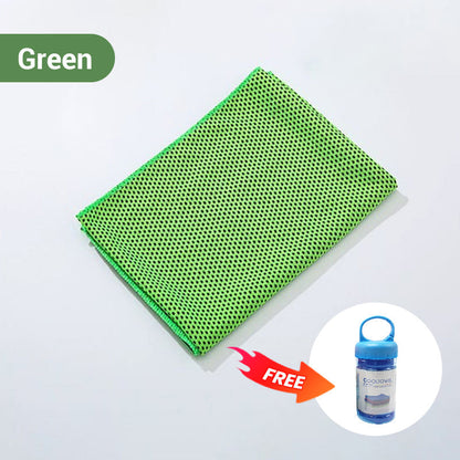 Hladilna brisača CoolTowel – kupite 1, dobite 1 gratis ❄️💦 Za večkratno uporabo, mehka, vpojna in prenosna