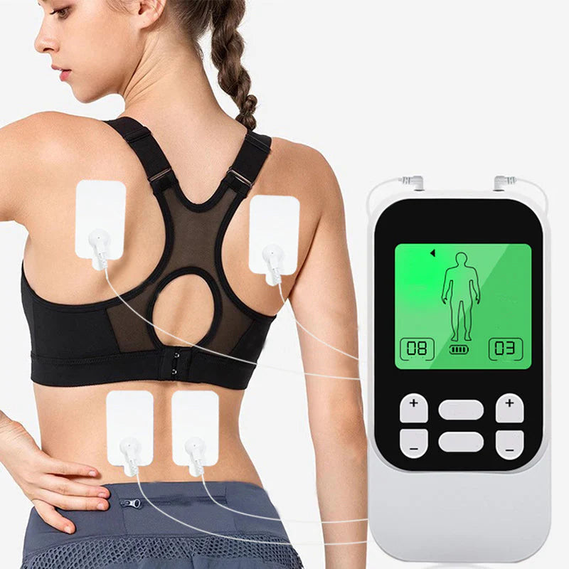 Prenosni Dvokanalni Električni Stimulator Mišic TENS