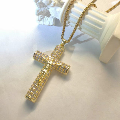 ✝️Ogrlica z obeskom Jezusovega križa