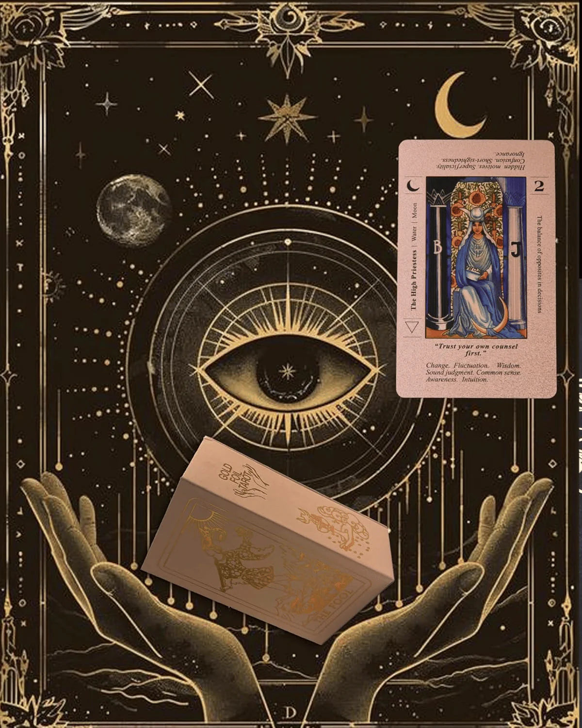 Komplet tarot kart Čarovniški kotel