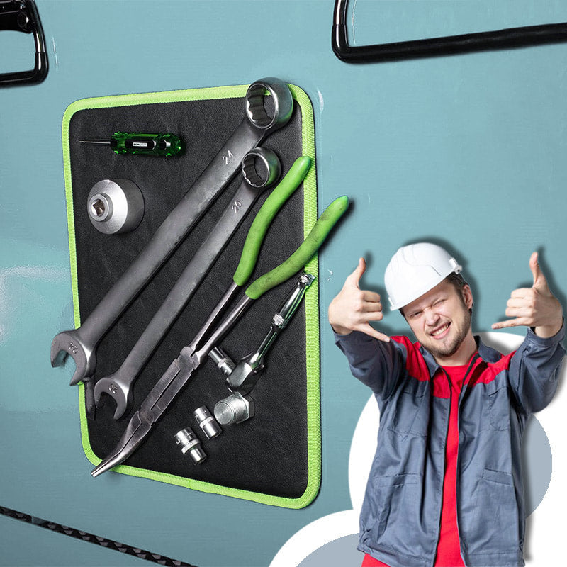 Magnetna podloga za orodje z močnim magnetnim oprijemom