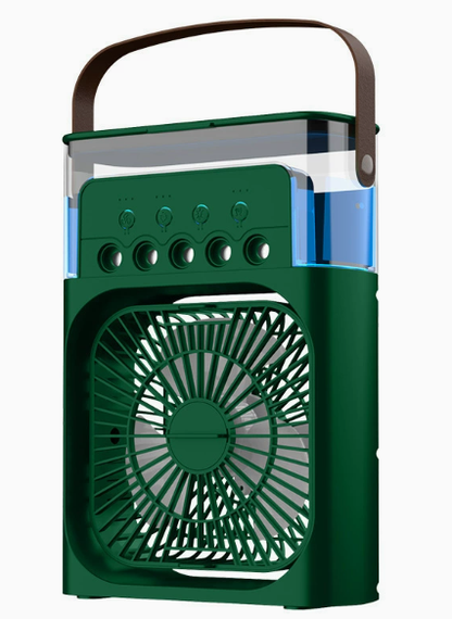 Namizni ventilator z meglico in vlažilcem zraka