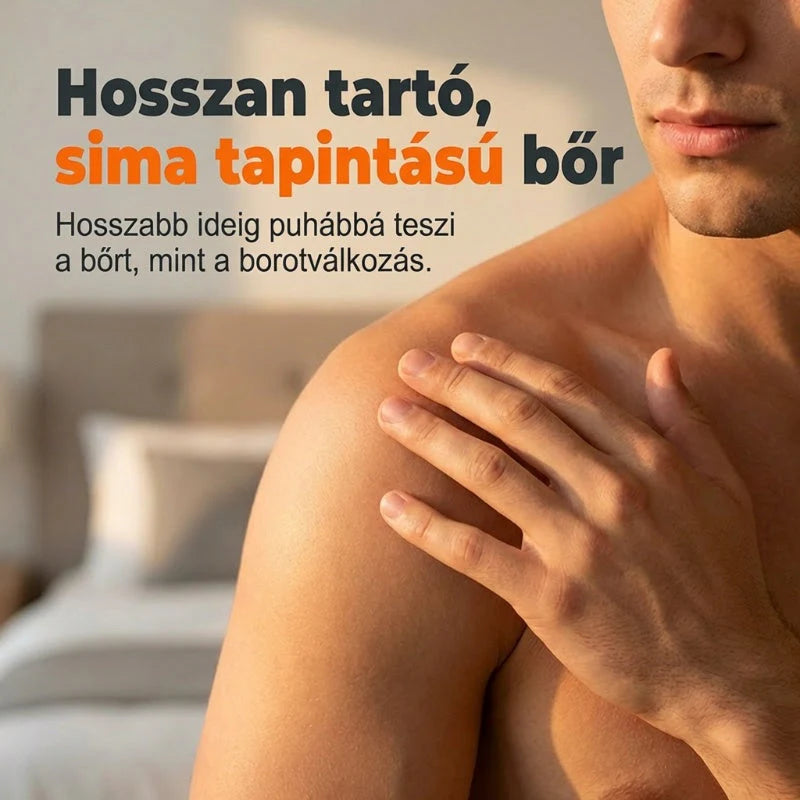Krema za odstranjevanje dlak za moške z aloe vero in karitejevim maslom – nežna, brez draženja