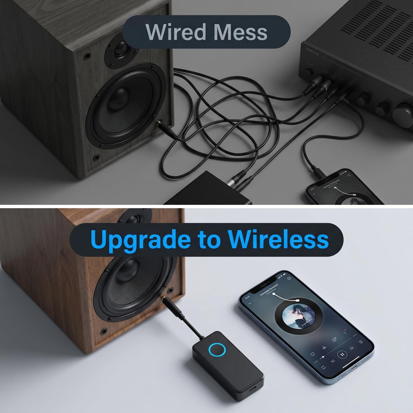 Bluetooth 5.4 sprejemnik-oddajnik 🎧🔄🔋