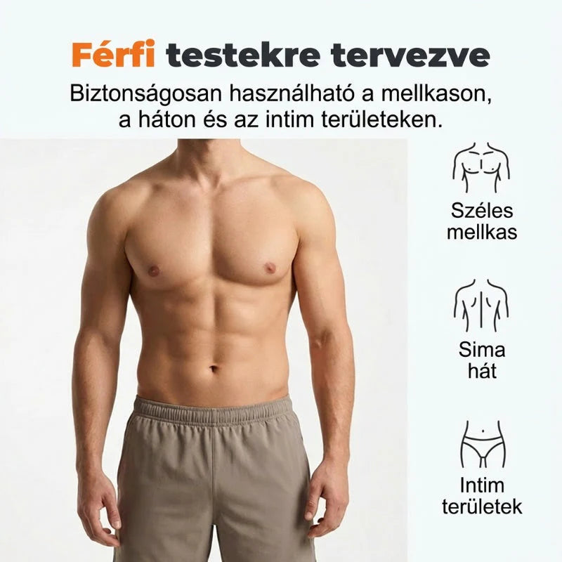 Krema za odstranjevanje dlak za moške z aloe vero in karitejevim maslom – nežna, brez draženja