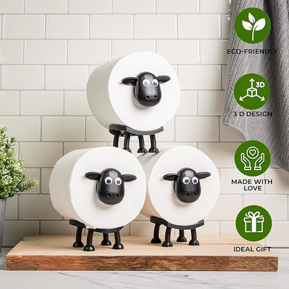 🐑 Držalo za toaletni papir z ovcami 🐑
