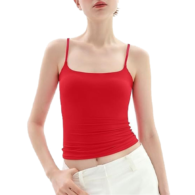 Poletna majica brez rokavov z izrezom | 5 barv | S–XL