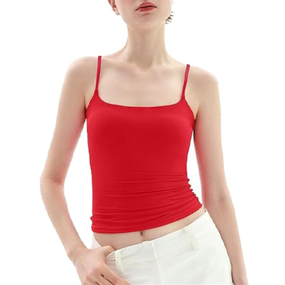 Poletna majica brez rokavov z izrezom | 5 barv | S–XL