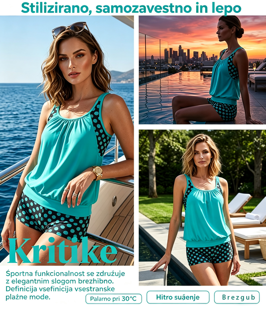 🏖️[S–3XL]👙 Ženske dvodelne kopalke s pikami