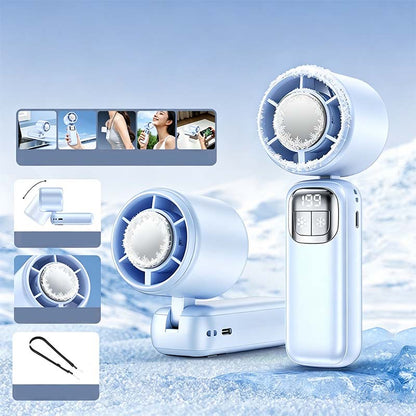 💨Polprevodniško hlajen ročni ventilator❄️