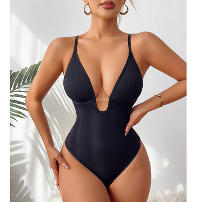 Dámske tvarujúce body s hlbokým výstrihom do V【🔥🔥Kupi 1 dobi 1 gratis】