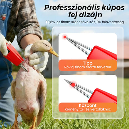 🔥🐓Električni stroj za puljenje perutninskega perja – Enostavno puljenje perja, prihranek časa in energije!🦆