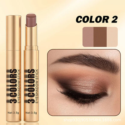 💄1+1 gratis 💥Gradientno senčilo za oči - vodoodporna ukrivljena konica ✨