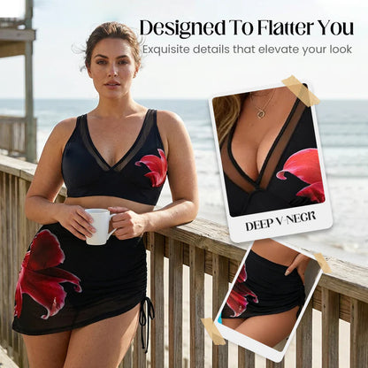 👙🌊ZAVITI BIKINI Z RIBICAMI – Z VRVICO, POLETNI STIL