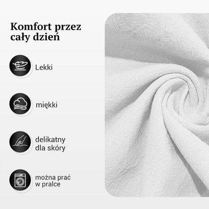 Enobarvni komplet top z golimi rameni in hlače
