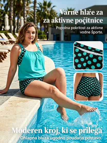 🏖️[S–3XL]👙 Ženske dvodelne kopalke s pikami
