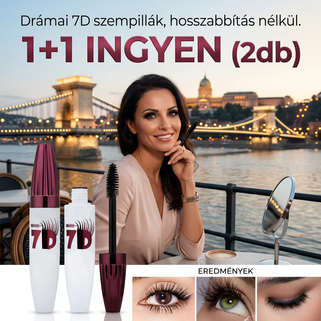 Vodoodporna maskara – Ne razmaže se, ekstra dolga | 1+1 brezplačno! 💧✨🎁