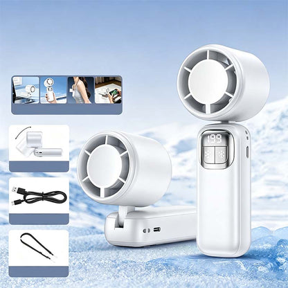 💨Polprevodniško hlajen ročni ventilator❄️