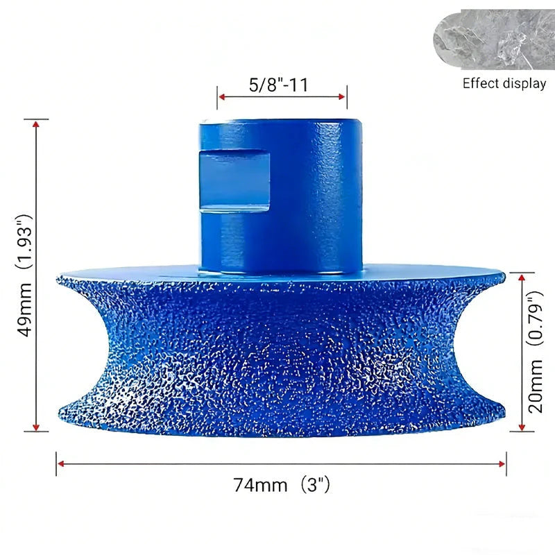 Konkavni diamantni brusni disk – za kamen in marmor | Kotni brusilnik