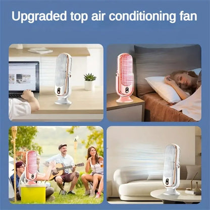 💨Prenosni ventilator za namizno klimatsko napravo s 5 hitrostmi ventilatorja❄️