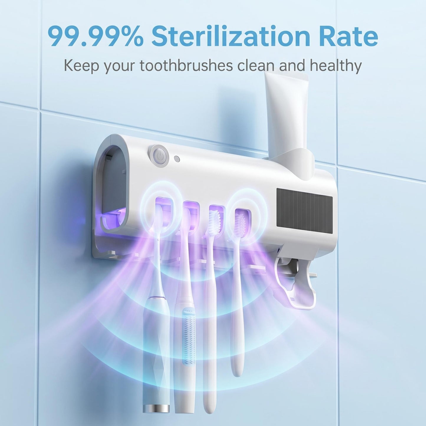UV sterilizator za zobne ščetke z avtomatskim senzorjem