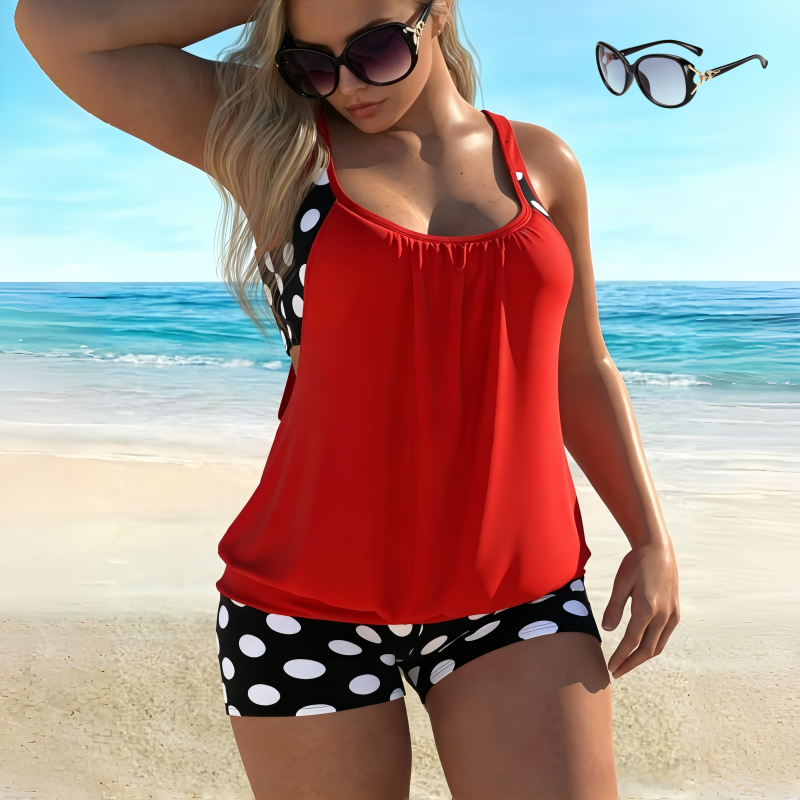 🏖️[S–3XL]👙 Ženske dvodelne kopalke s pikami
