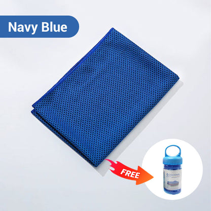 Hladilna brisača CoolTowel – kupite 1, dobite 1 gratis ❄️💦 Za večkratno uporabo, mehka, vpojna in prenosna