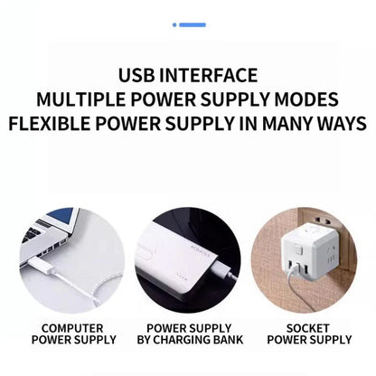 💨USB ventilator za tekočinsko hlajenje❄️ z RGB svetlobnimi učinki | 9 hitrosti ventilatorja, vlažilec zraka, nočna lučka🧊
