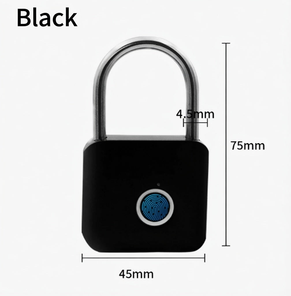Pametna ključavnica s prstnim odtisom | Bluetooth APP, 0,5 s odklepanje, IP54
