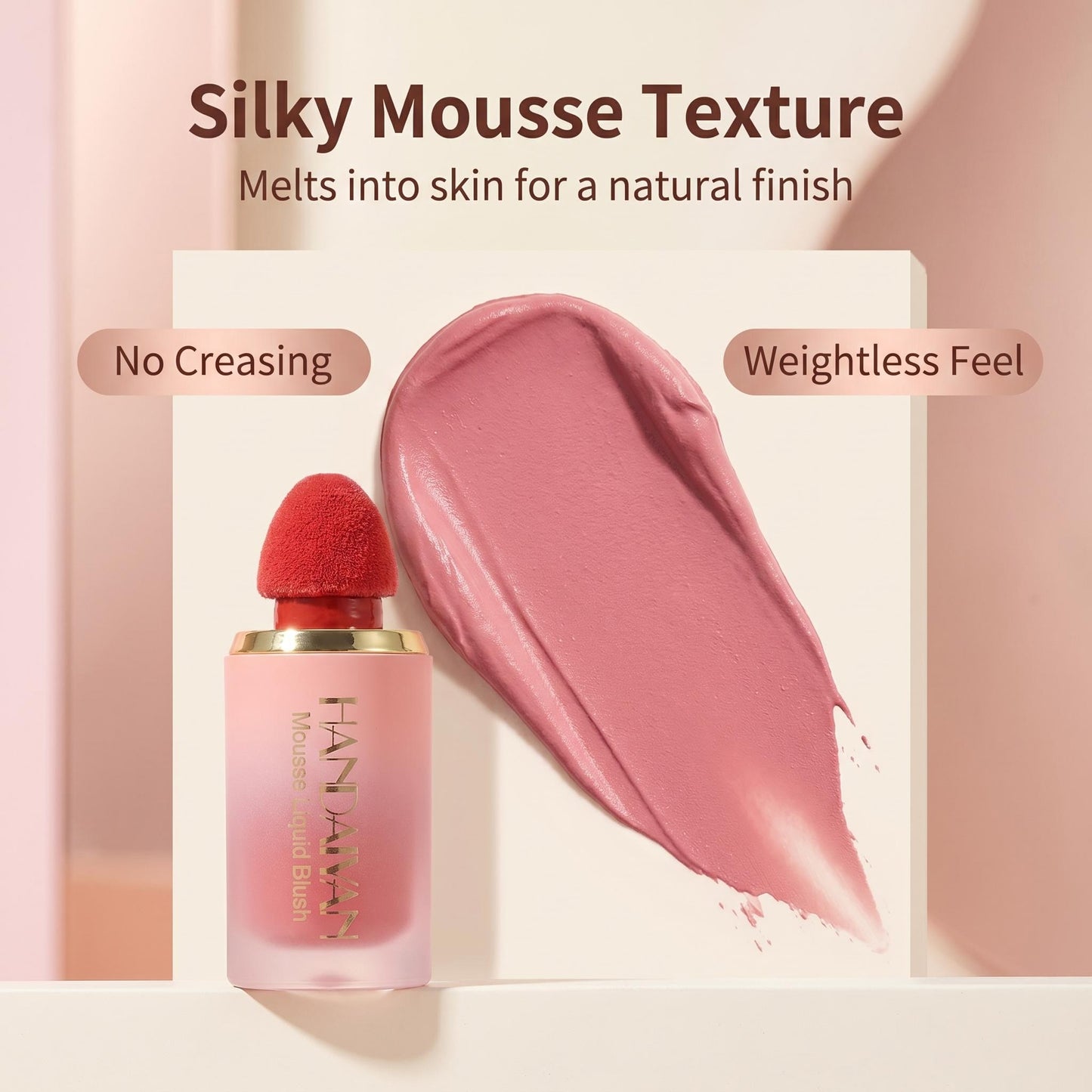HANDALYAN Mousse Tekoče Rdečilo
