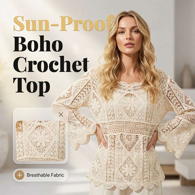 Ženska vintage čipkasta bluza – poletni pokrivač