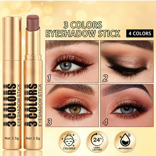 💄1+1 gratis 💥Gradientno senčilo za oči - vodoodporna ukrivljena konica ✨