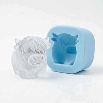 Pladenj za ledene kocke Highland Cow