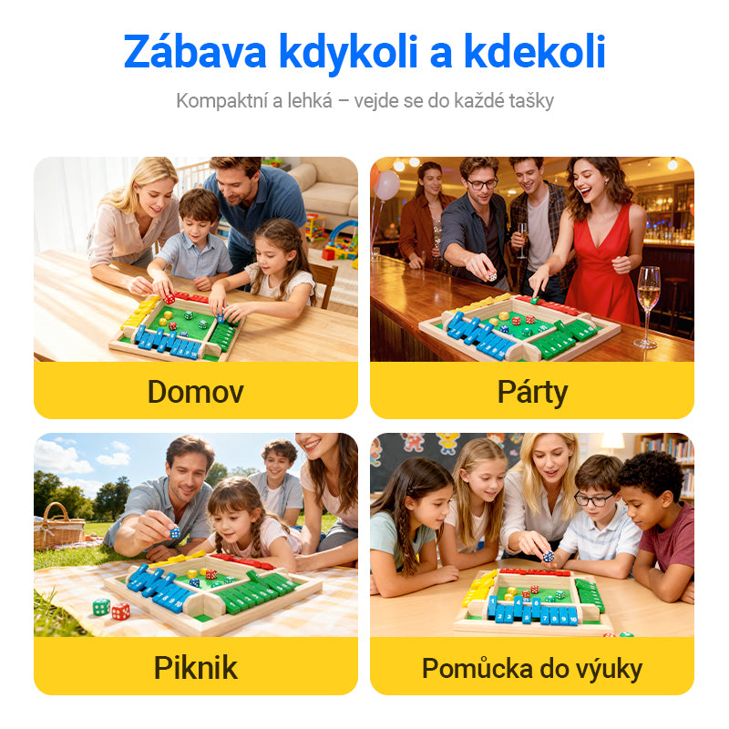 🎁🎲 ZABAVNE DRUŽINSKE IGRE – Družabna igra Zapri škatlo