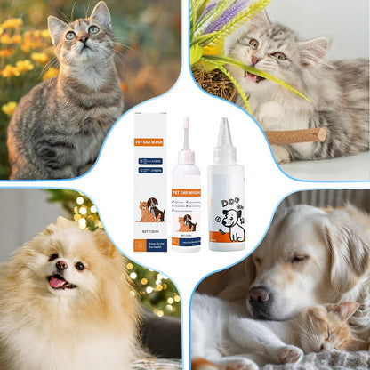 🐱🐶 Čistilo za ušesa za živali – Zmanjšuje razmnoževanje bakterij