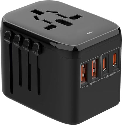 Univerzalni potovalni adapter za vtičnice – vse v enem za 150+ držav