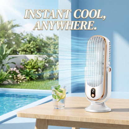 💨Prenosni ventilator za namizno klimatsko napravo s 5 hitrostmi ventilatorja❄️