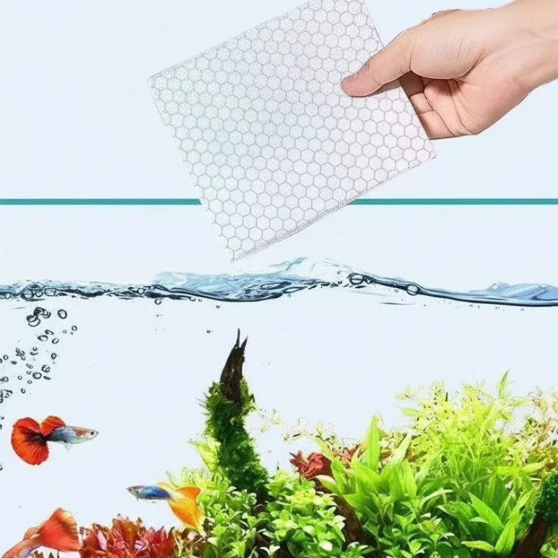 🐟 ČISTILNI ROBČKI ZA AKVARIJ: 24 ur kristalno čiste vode + odstranjevanje vonjav! 🌊 Varno za ribe in rastline 🌿🔮